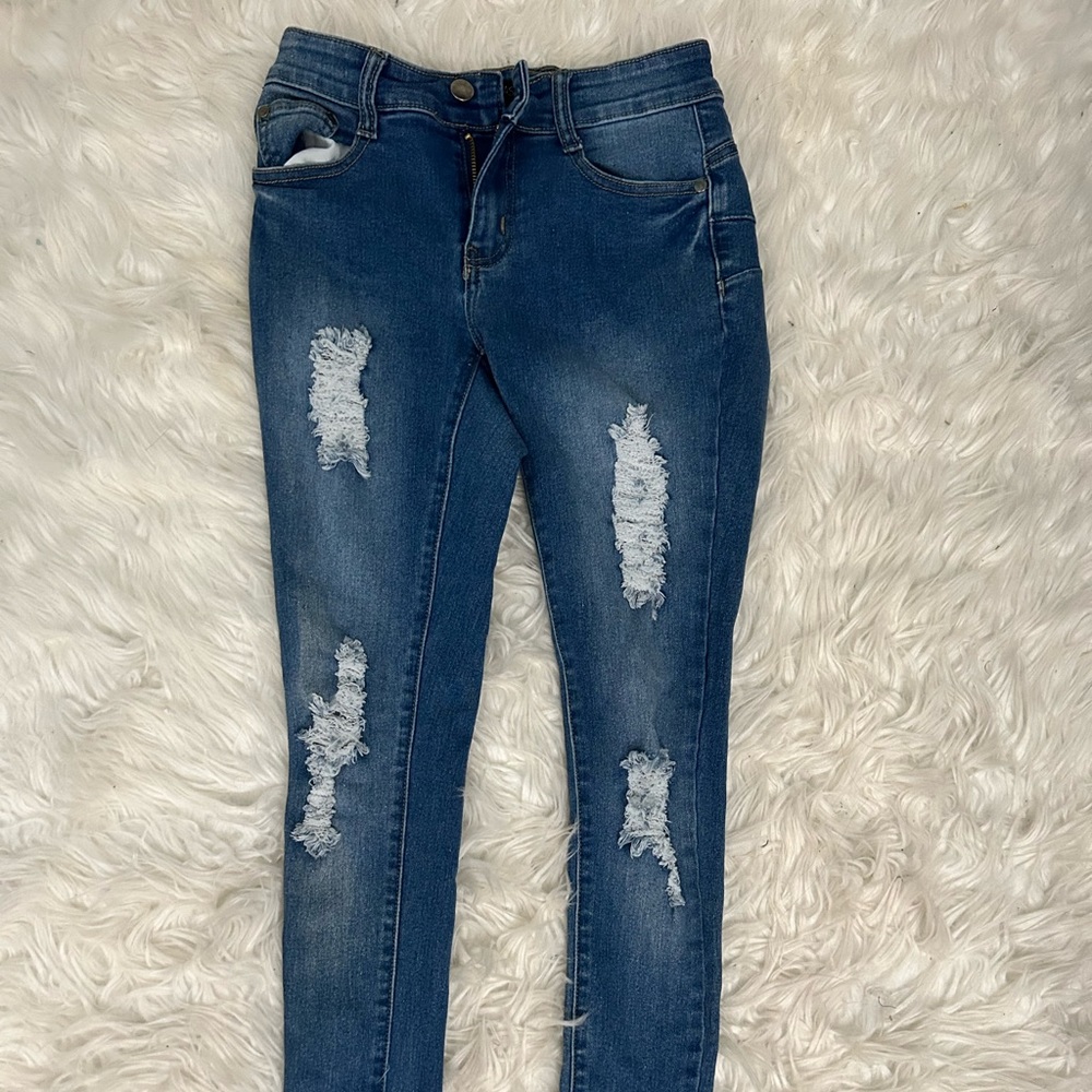 Fashion Nova Ripped Jeans